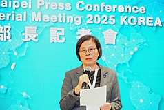 양전니(楊珍妮) 행정원 경제무역판공실의 수석협상대표. - 사진: APEC 타이완 대표단 제공