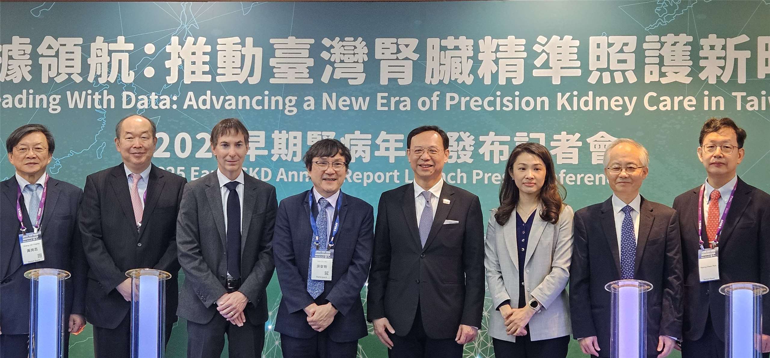 국가위생연구원(NHIR)과 타이완신장학회는 5일 아시아·태평양 지역 최초로 ‘조기 만성 신장질환 연례보고서(Early CKD Annual Report)’를 공동 발표했다. - 사진: Rti