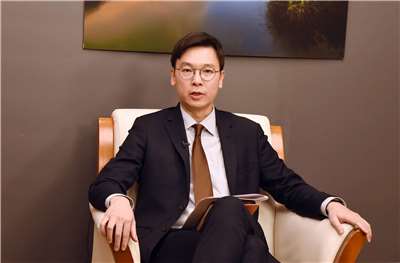 국가안전회의 부비서장 린페이판(林飛帆)이 2일 Rti와의 단독 인터뷰를 진행했다. - 사진: Rti