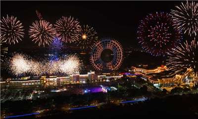 2025년을 마무리하며, 카운트다운으로 2025년 새해를 맞이한다. - 사진: 리바오 랜드(麗寶樂園) 페이스북