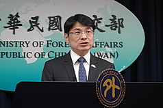 샤오광웨이(蕭光偉) 중화민국 외교부 대변인 - 사진: CNA