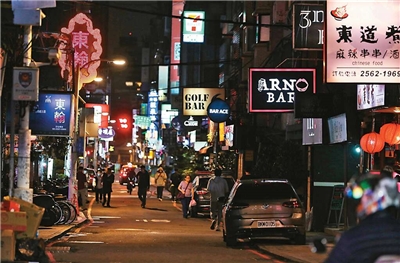 타이베이 중산구에 위치한 조통(條通) 골목길은 타이베이의 밤문화의 역사를 보여준다. - 사진: undiscovered taipei