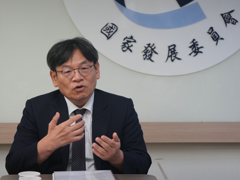 국가발전위원회 예쥔셴(葉俊顯) 위원장. -사진: 중앙사