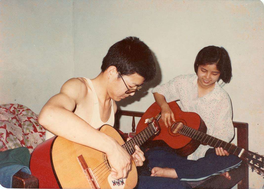 1970년대에는 타이완에서 교원민가(校園民歌), 즉 캠퍼스 포크송 열풍이 일었다. - 사진: 국가문화기억은행 제공