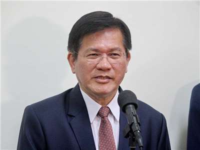 ▲ 린자룽 외교부 장관이 11일(월) 입법원 합동인터뷰에서 발언하고 있다. [사진= Rti DB]