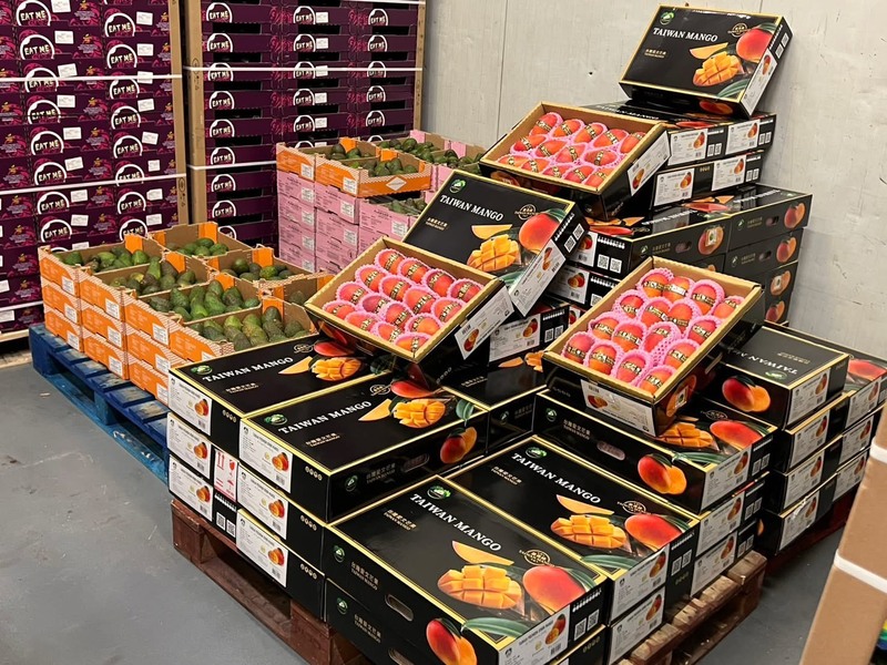 타이완 애플망고가 최근 프랑스 시장 진출에 성공했다. - 사진: CNA