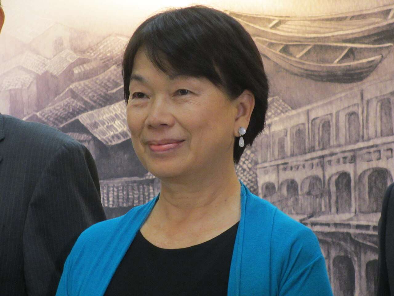 전 문화부 장관 룽잉타이(龍應台) - 사진: 위키백과