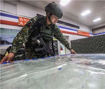 (자료사진 )2025년 육군  ‘루성(陸勝) 1호 훈련(Operation Lusheng No. 1)’의 일경. -사진: 육군사령부 제공