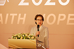 샤오메이친 부총통이 18일 ‘2026 국가 기도 조찬회’에 참석했다. - 사진: CNA