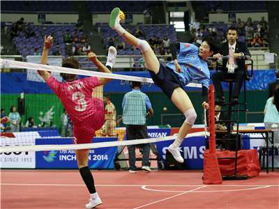 세팍타크로 (Sepak Takraw) - 사진: 위키백과