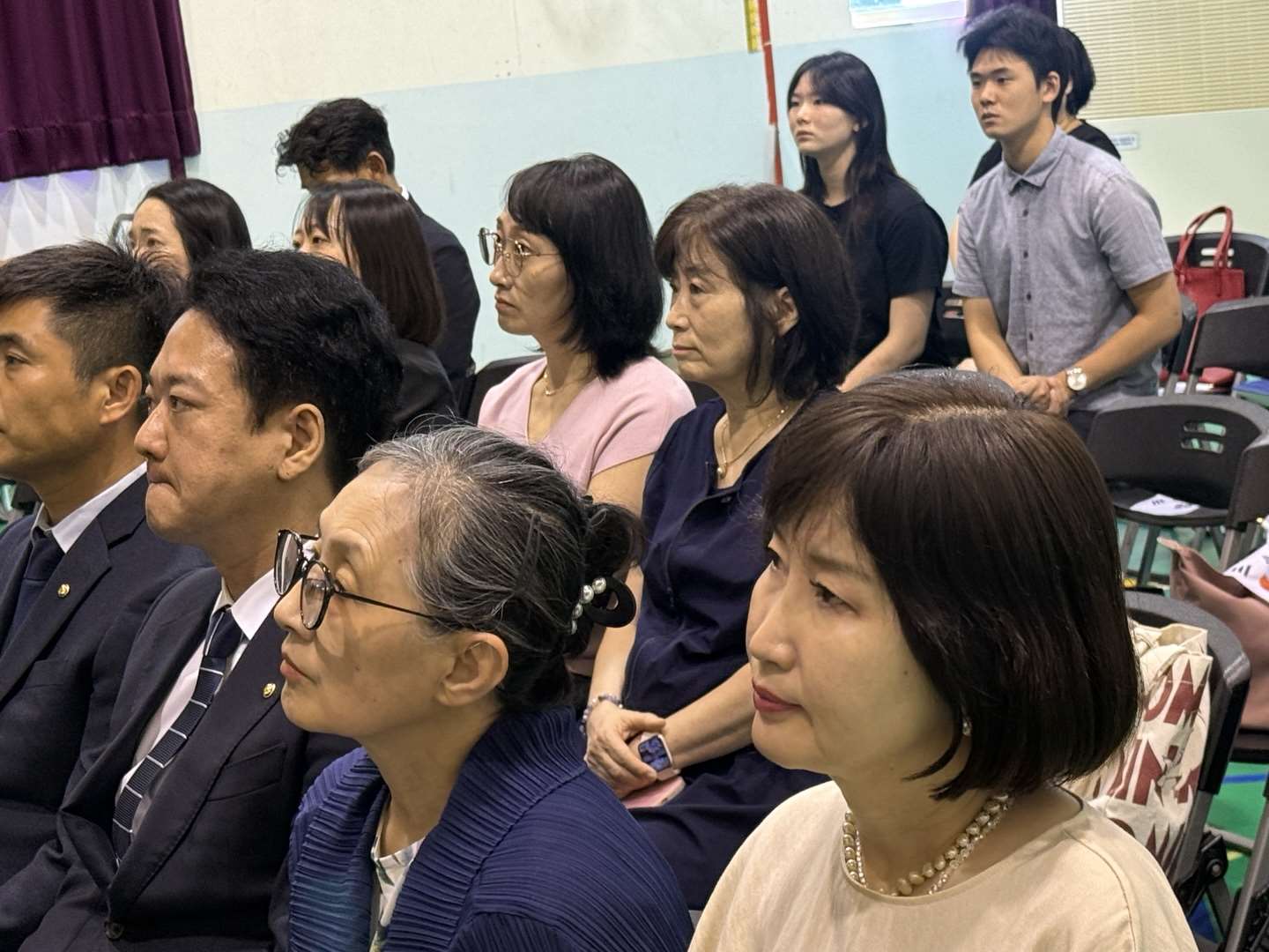타이완 한인회 주최로 8월15일 오전 타이베이 한국학교 대강당에서 ‘제81주년 광복절’ 기념행사가 거행되었다. -사진: jennifer pai백조미