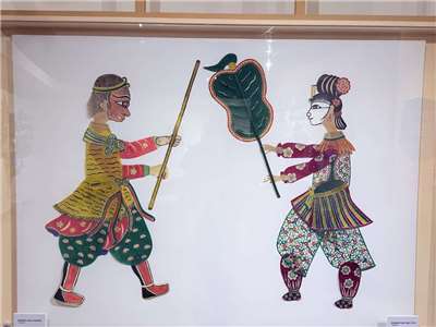 台灣皮影戲偶(岡山皮影博物館，拍攝: 鑀枚)
Muzium Wayang Kulit Gangshan , Kaohsiung. (foto: Rti Melayu Aimei)