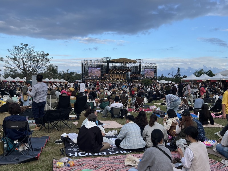 70000 orang di Taman Hutan Taitung masa PASIWALI 2025. Sumber:CNA