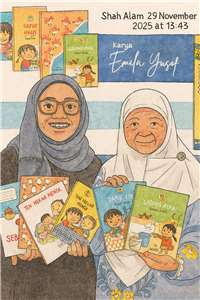 Ganti gajet dengan buku kanak-kanak