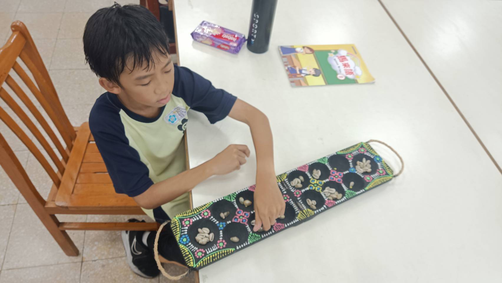 Kelas Bahasa Melayu di Sekolah Rendah Zhong Zhen Taipei.