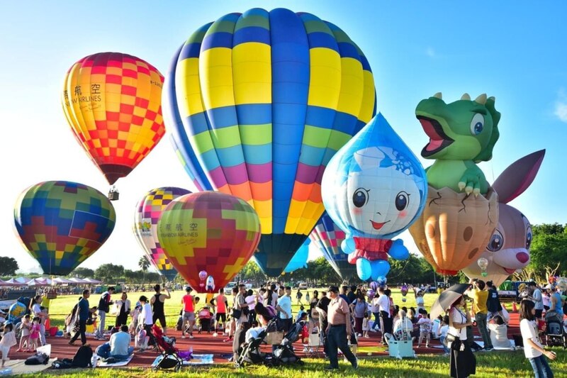 Festival Belon Udara Panas Shigang Taichung 2025 akan berlangsung pada 29 haribulan di Taman Sukan Tuniu, dengan enam sesi pengalaman belon udara panas berlabuh yang telah dirancang. (Disediakan oleh Kerajaan Bandar Taichung) (Foto: CNA)