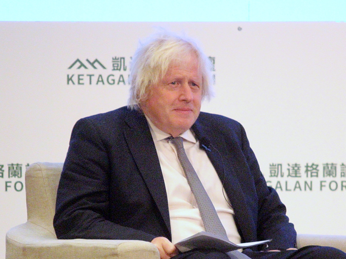 Bekas Perdana Menteri Britain, Boris Johnson (Foto: Wartawan CNA Wang Zhao Kun)