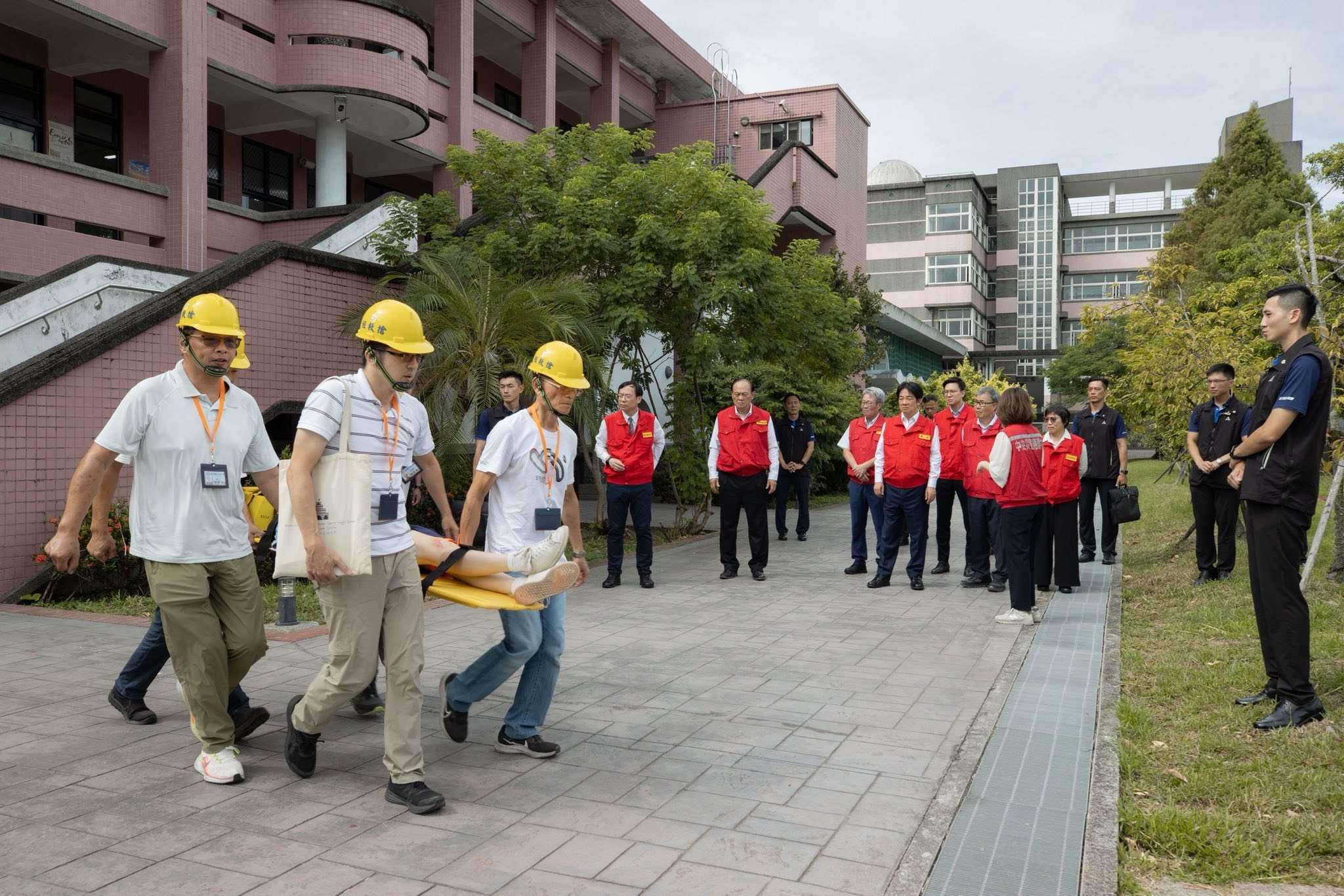 Latihan Hari Pencegahan Bencana Kebangsaan: Presiden Lai: Latihan Berulang Menjadikan Taiwan Lebih Berdaya Tahan (Foto: Facebook Presiden Lai )