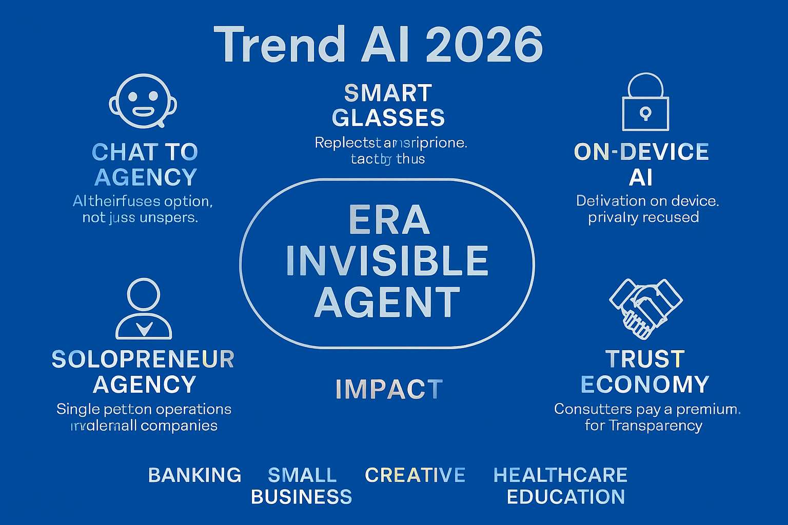 Gambar Trend AI 2026 (Foto: Buatan AI) 