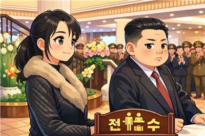 Kim Jung Un dan Anaknya