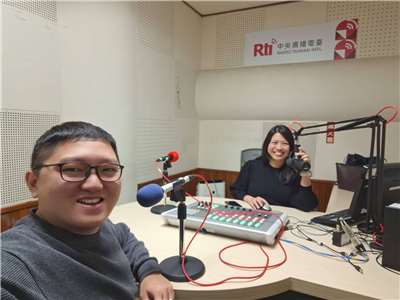 Teddy semasa sesi temubual