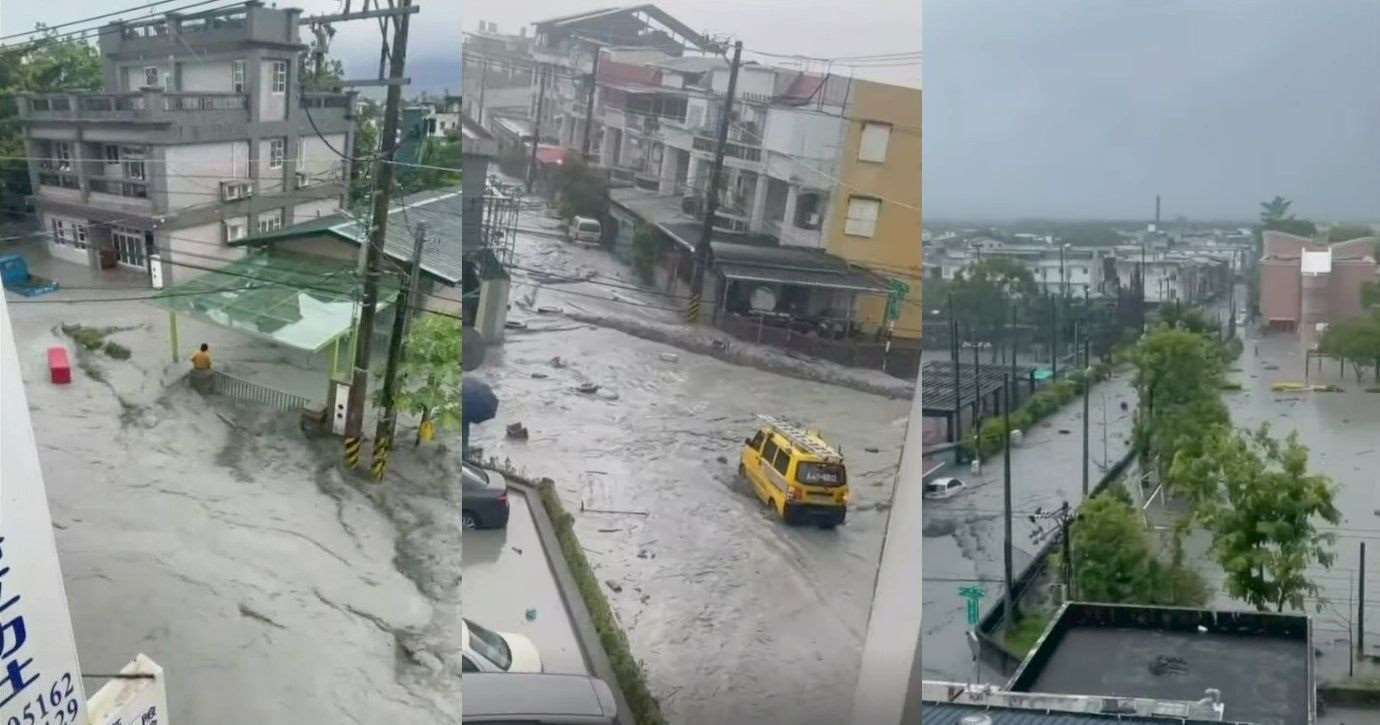 Menurut mesyuarat kerja ke‑8 dan sesi penilaian maklumat oleh Pusat Tindak Balas Bencana Kebangsaan, Jambatan Sungai Matai’an telah musnah dihanyutkan oleh aliran lumpur, manakala sebahagian jalan raya juga telah dilitupi sepenuhnya oleh lumpur. (Imej diambil daripada siaran langsung YouTube Pusat Tindak Balas Bencana Kebangsaan)