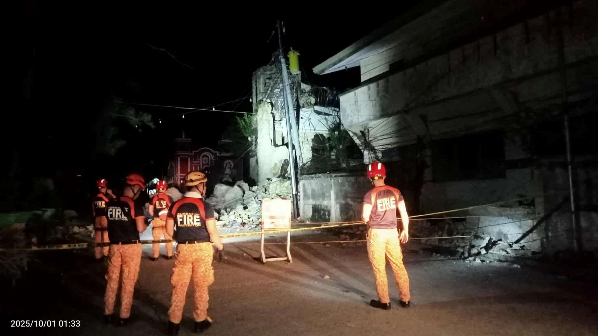 After a magnitude 6.9 earthquake struck Cebu Province in central Philippines on the evening of September 30, authorities announced on October 2 that search and rescue operations in the area had concluded. The death toll currently stands at 72, with no further increase expected, as all missing persons have been found. (File photo/Reuters/DaZhi Images)