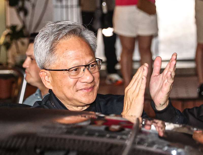 Si Jensen Huang, CEO ng NVIDIA. (Archive, Larawan: Central News Agency)