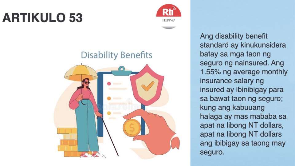 Labor Insurance Act, Article 53 Photo from Sherry Wang