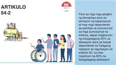 Labor Insurance Act, Article 54-2 Photo from Sherry Wang.