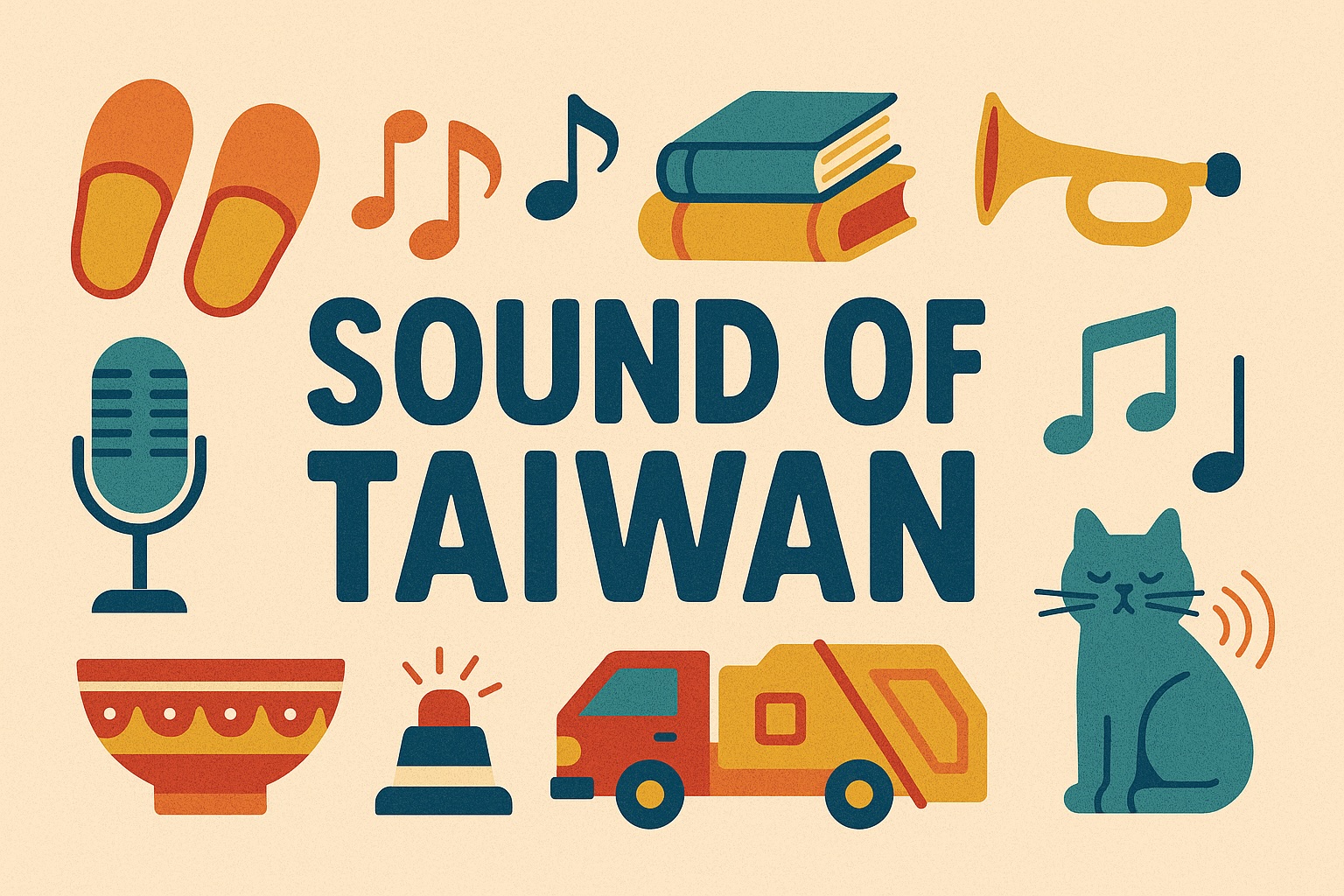 Sound of Taiwan, photo generated by AI