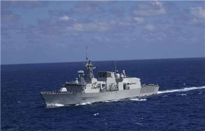 The Canadian Navy frigate HMCS Ville de Quebec. (Photo: FB/NCSM.HMCS.Ville de Quebec)