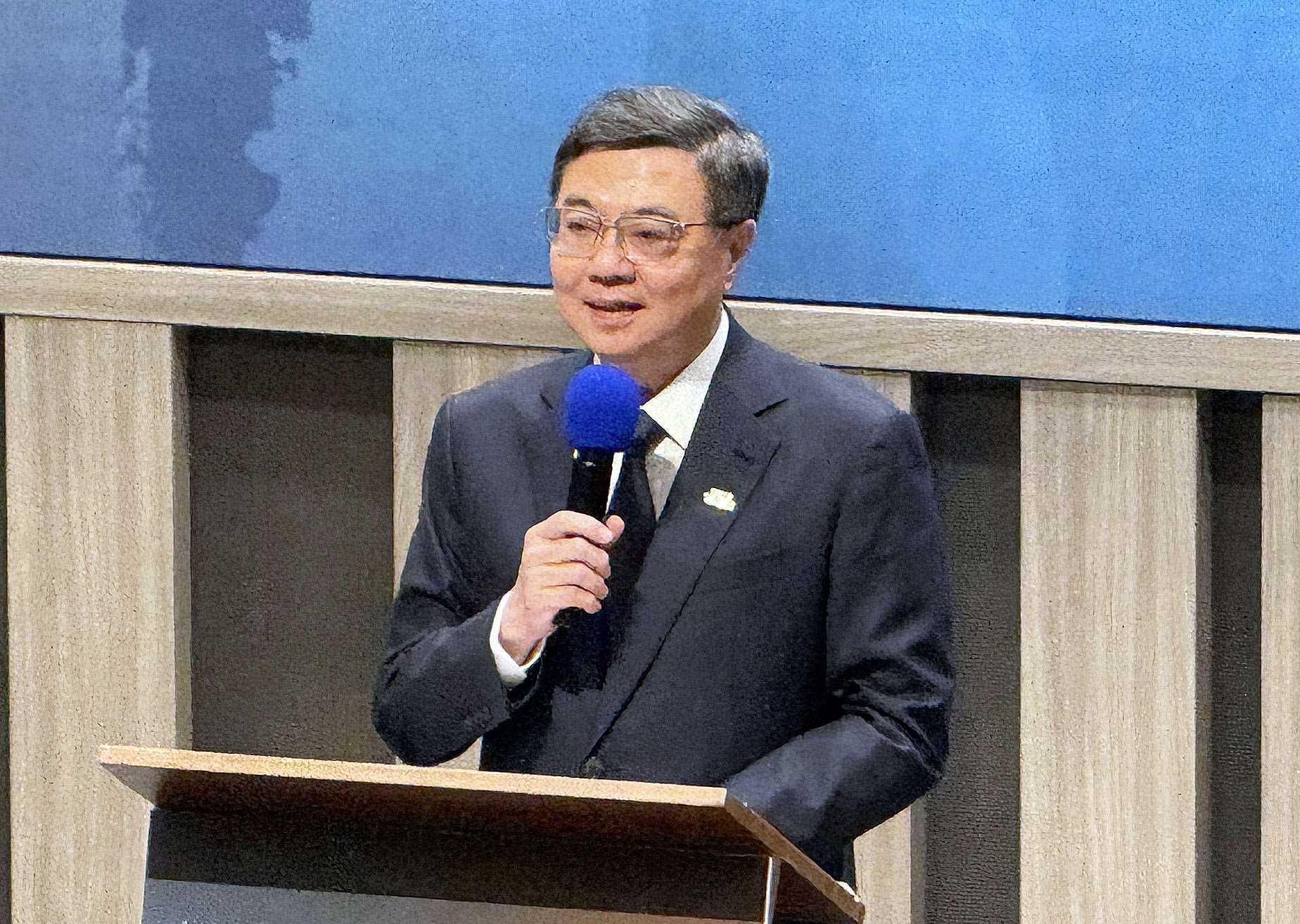 Dumalo sina Premier Chuo Jung-tai at ang bagong pangulo ng Taiwan–Japan Relations Association na si Hsieh Chang-ting sa isang Taiwan–Japan exchange event, at ipinahayag ang inaasahang higit pang pag-unlad ng pagkakaibigang Taiwan–Japan. Photo from Rti.