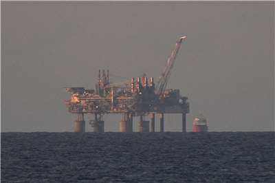 Ang Malampaya natural gas field na matatagpuan malapit sa isla ng Palawan sa Pilipinas. (AFP)