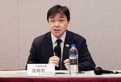 Pakinggan ang mga estudyante! Ito ang panawagan ni Shen You-chung, deputy minister ng Mainland Affairs Council ng Taiwan, sa Chinese Communist Party (CCP). Hinimok niya ang partido na seryosohin ang panawagan ng mga estudyante sa China para sa repormang politikal at ibalik ang kalayaan at demokrasya sa mamamayan. Photo source: CNA