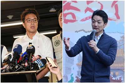 Taipei Mayoral Campaign Teams Discuss Format for First Televised Debate
Representatives from the campaign teams of Taipei Mayor Chiang Wan-an (right) and Democratic Progressive Party mayoral candidate Shen Po-yang (left) held negotiations on October 12 regarding their first televised debate. Both sides reached a consensus on the cross-examination format, but the number of debates and their dates had yet to be finalized. (Composite image: CNA)