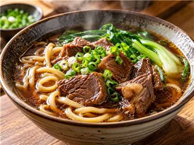Taiwanese beef noodles (Photo source: Rti)