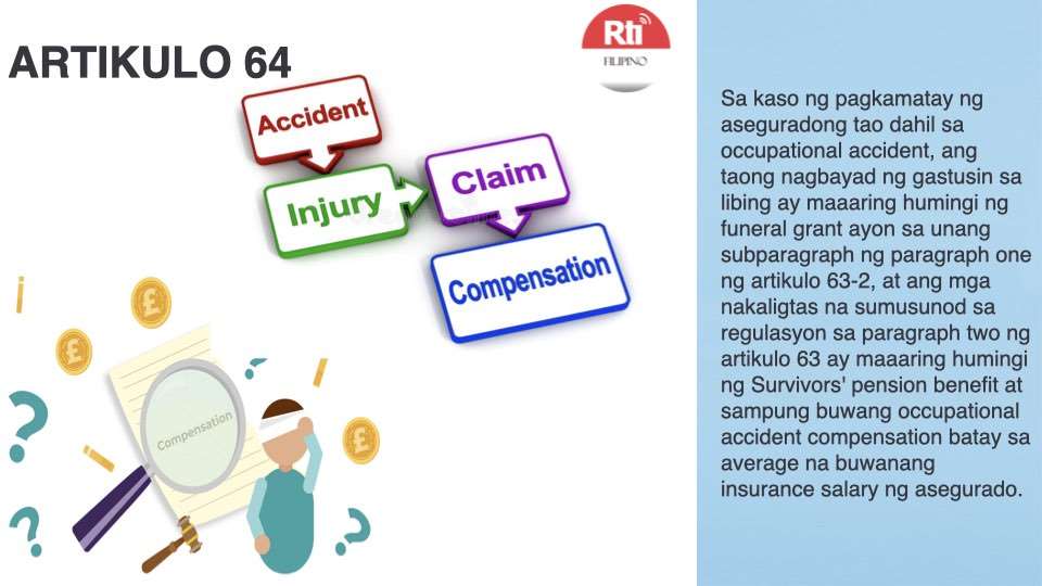 Labor Insurance Act, Article 64 Photo from Sherry Wang.