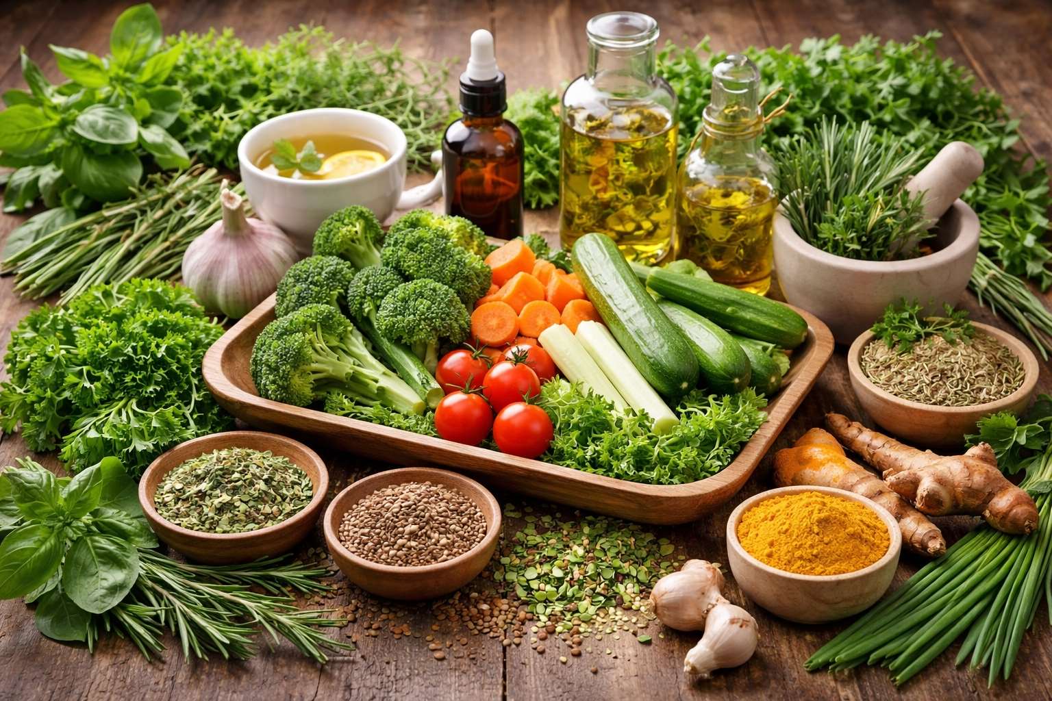 Veggies as herbal (Photo: AI-generated)