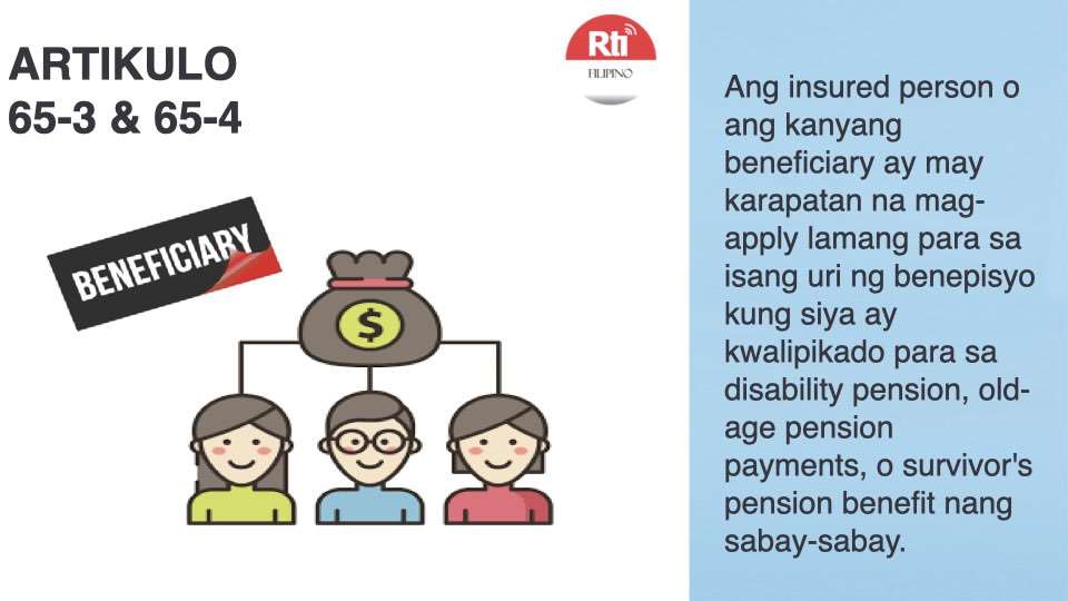 Labor Insurance Act, Article 65-3 & 65-4 Photo from Sherry Wang.
