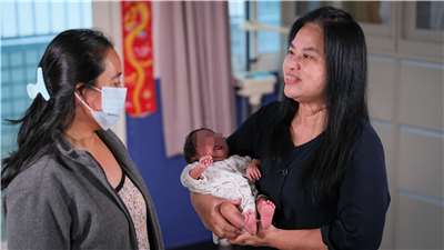 Mga caretaker dito sa Taiwan。(基金會提供)