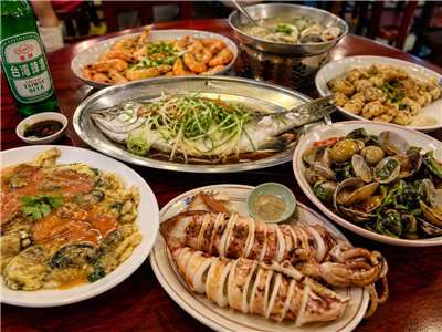 Taiwan Seafood Dishes