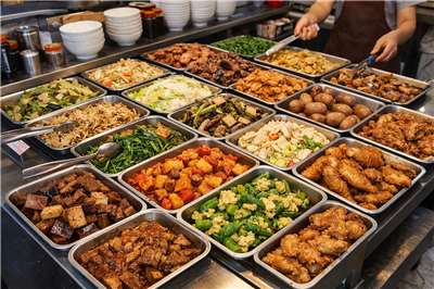 Taiwanese style buffet