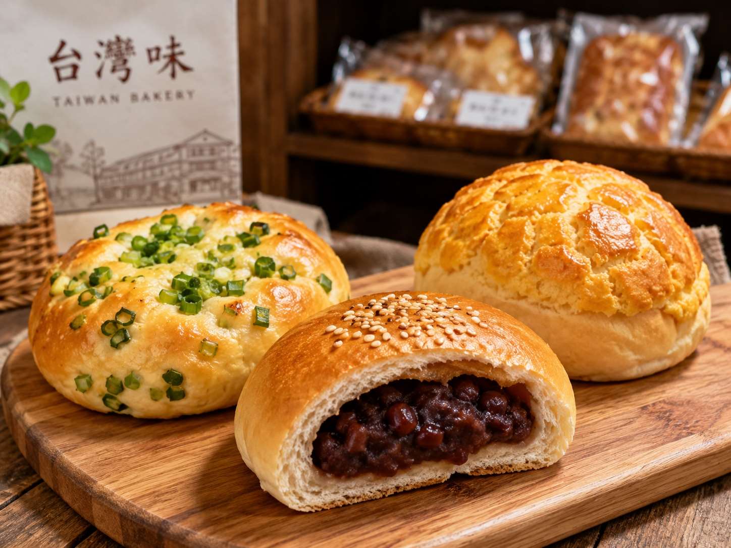 Taiwan bread