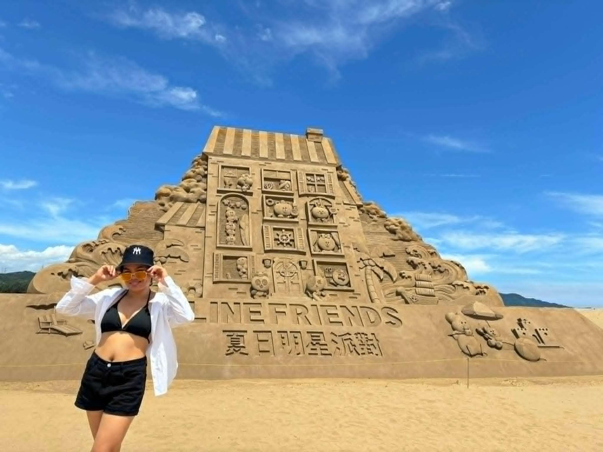 Fulong International Sand Sculpture Art Festival: Line Friends (Photo: Marvie Flores)
