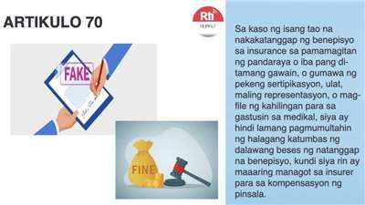 Labor Insurance Act, Article 70 Photo from Sherry Wang.
