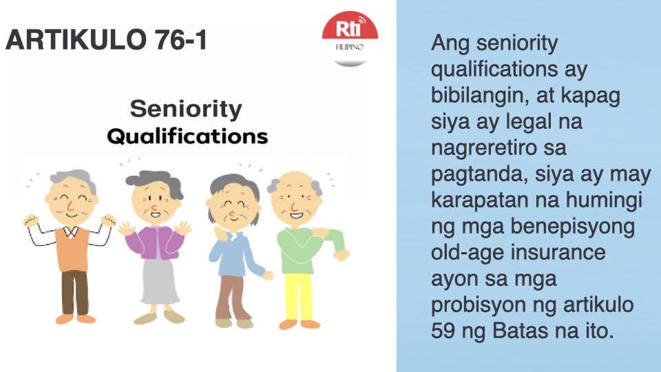 Labor Insurance Act, Article 76-1 Photo from Sherry Wang.