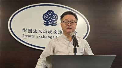 Luo Wen-jia, Pinangunahan ang SEF Background Briefing
Pinangunahan ni Luo Wen-jia, Secretary-General ng Straits Exchange Foundation (SEF), ang isang background briefing ng SEF. (Larawan: Chen Kuo-wei)