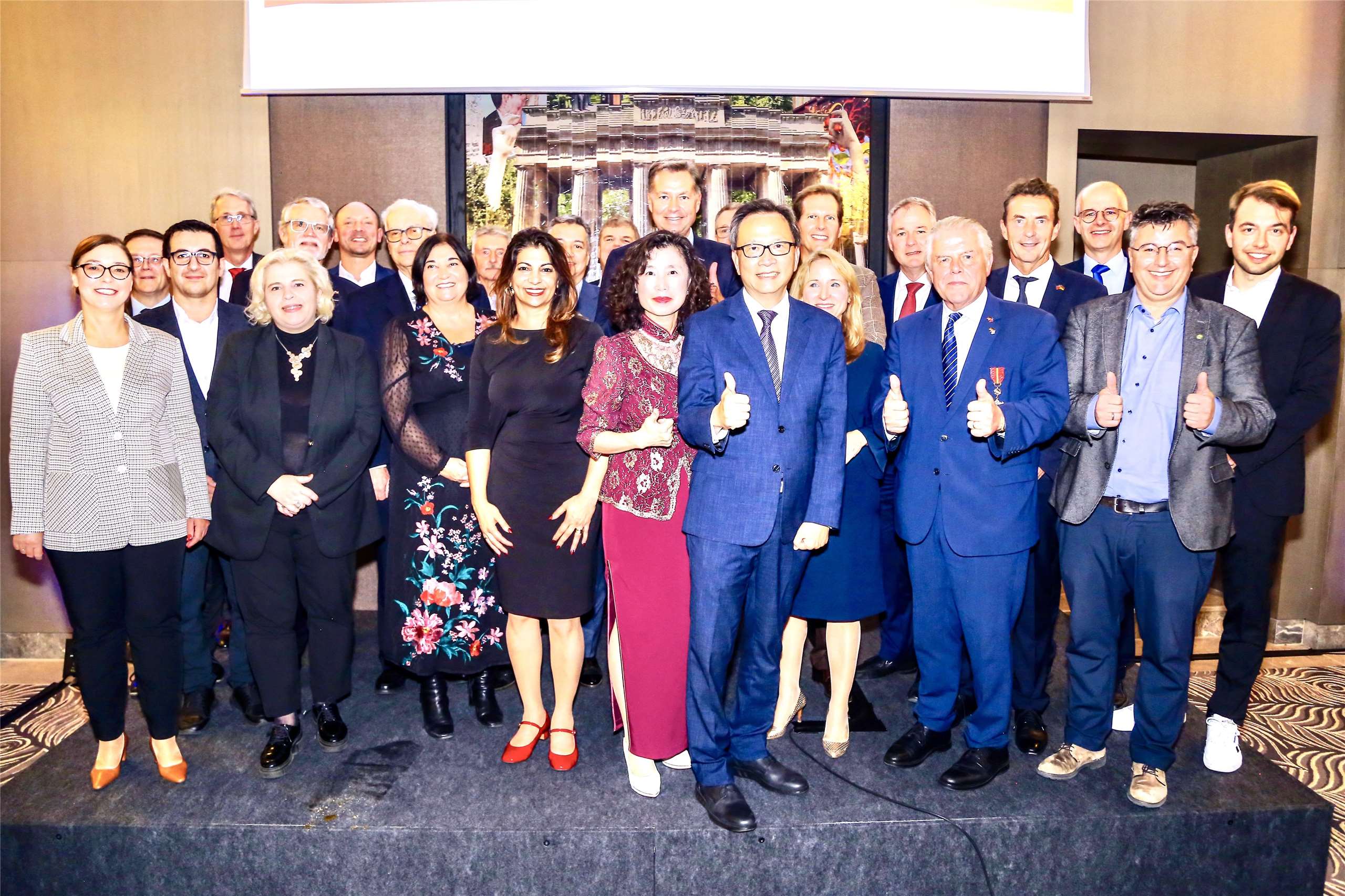 Фото: Приём в Представительстве Тайваня в Германии. 