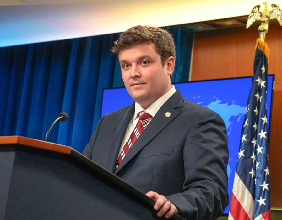 Зам пресс-секретаря Госдепа США Томми Пиготт. Фото: Госдеп США.